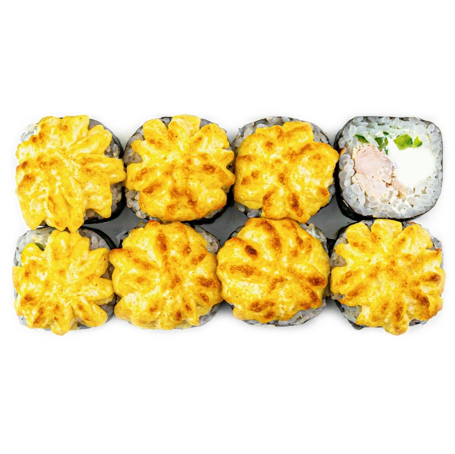 Запеченный с курицей