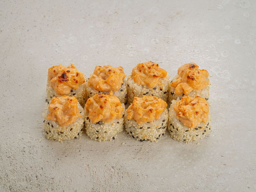 Запеченный спайси-лосось