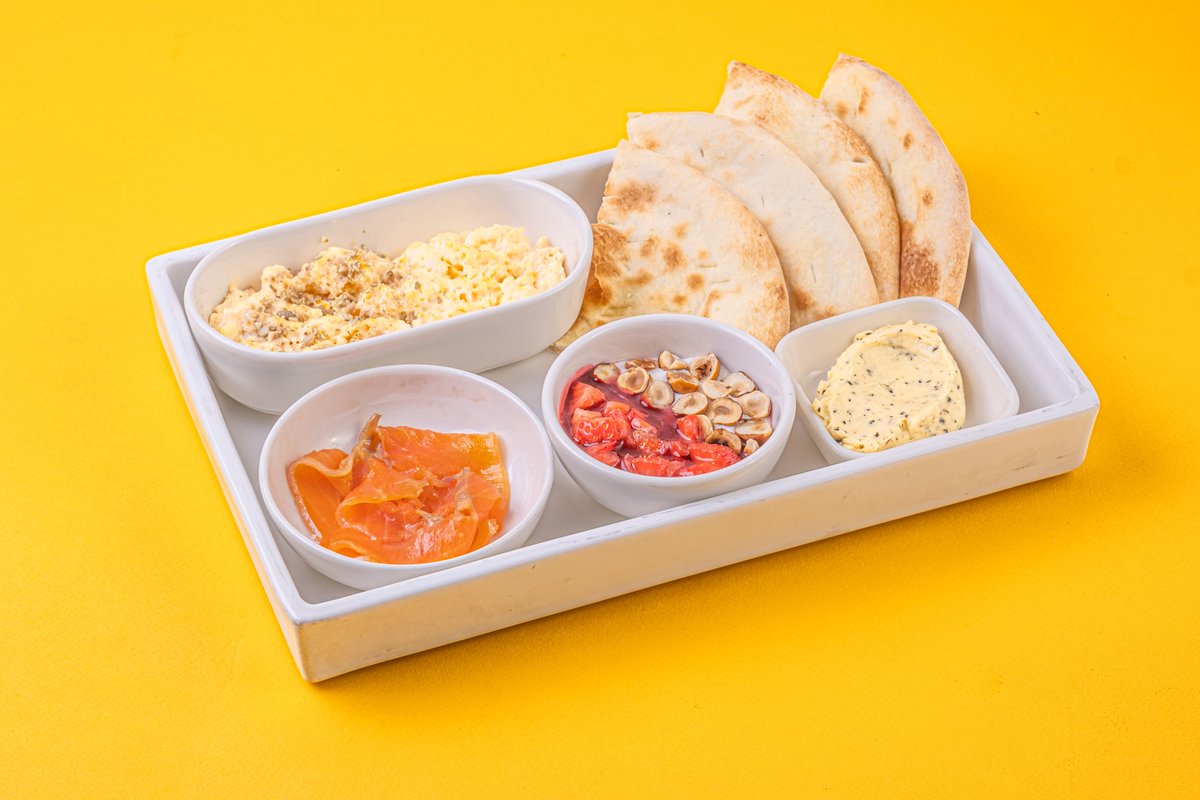 Завтрак от шефа с лососем