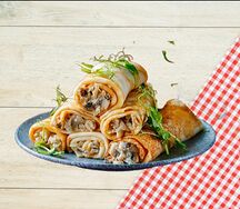 Блины домашние с грибами 20шт