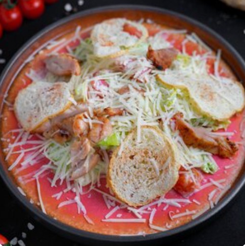 Цезарь с курицей