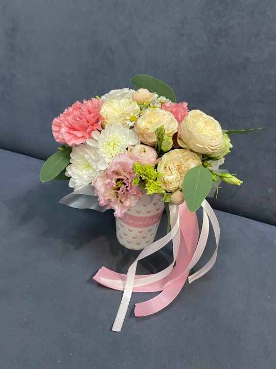 Стаканчик с цветочками