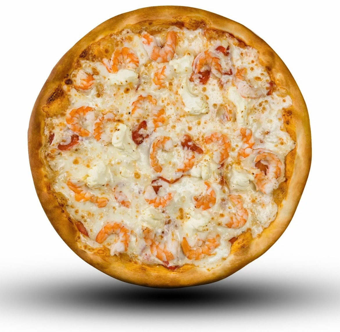 Пицца креветки со сладким чили 25 см