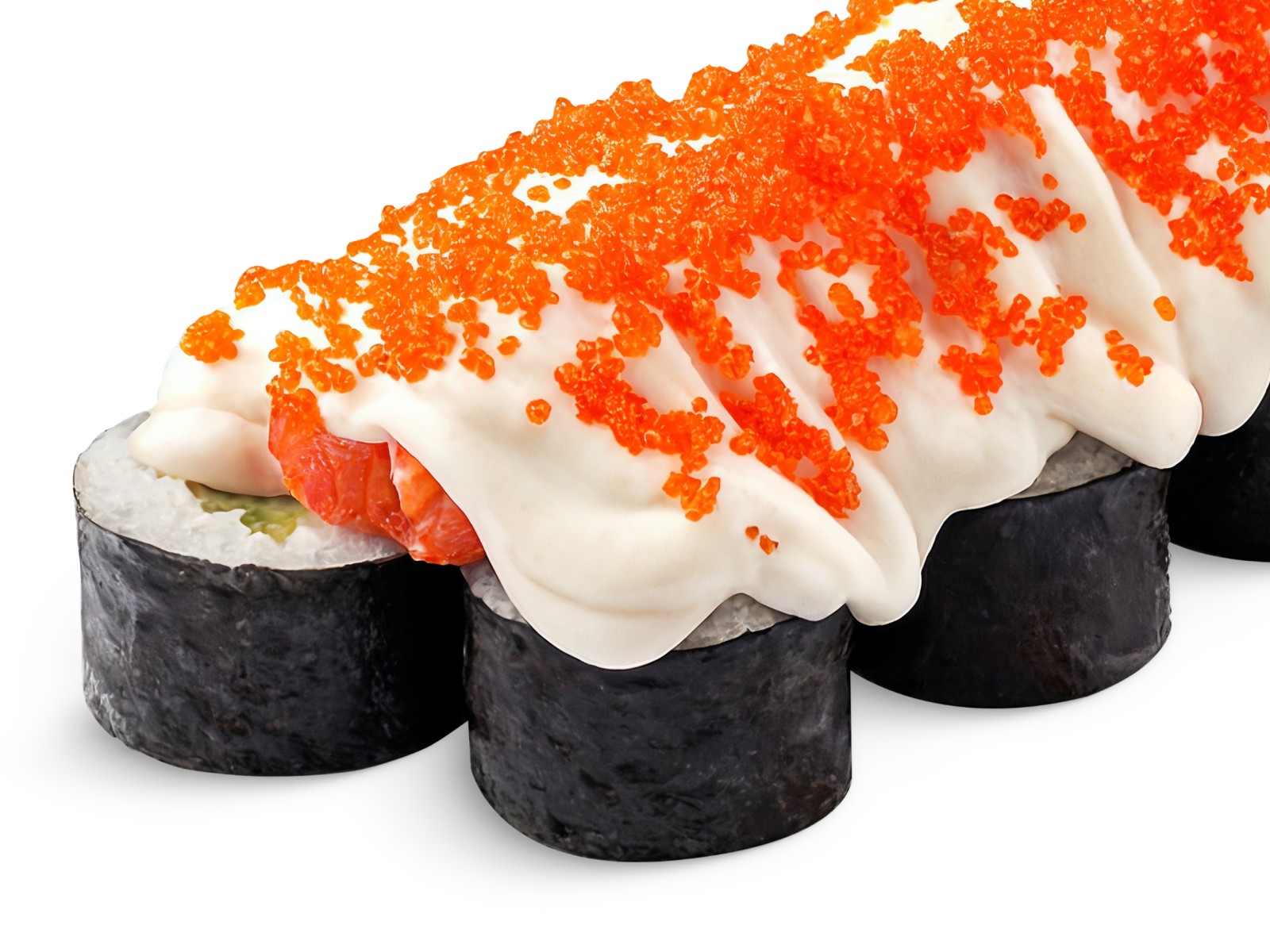 Ролл Лосось в сливочном соусе