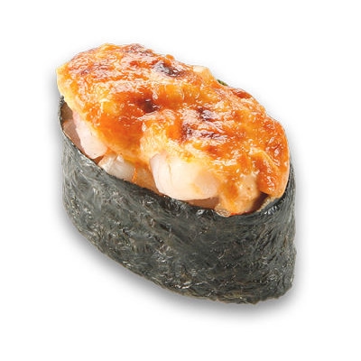 Запеченный Гункан с креветкой