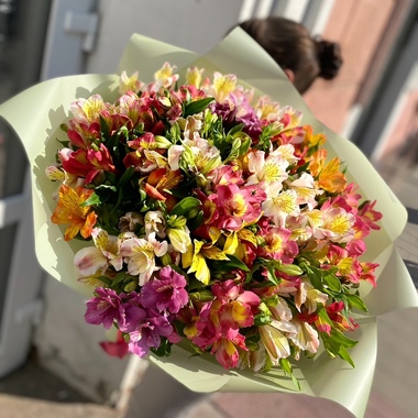 Букет из альстромерий - 25 шт.