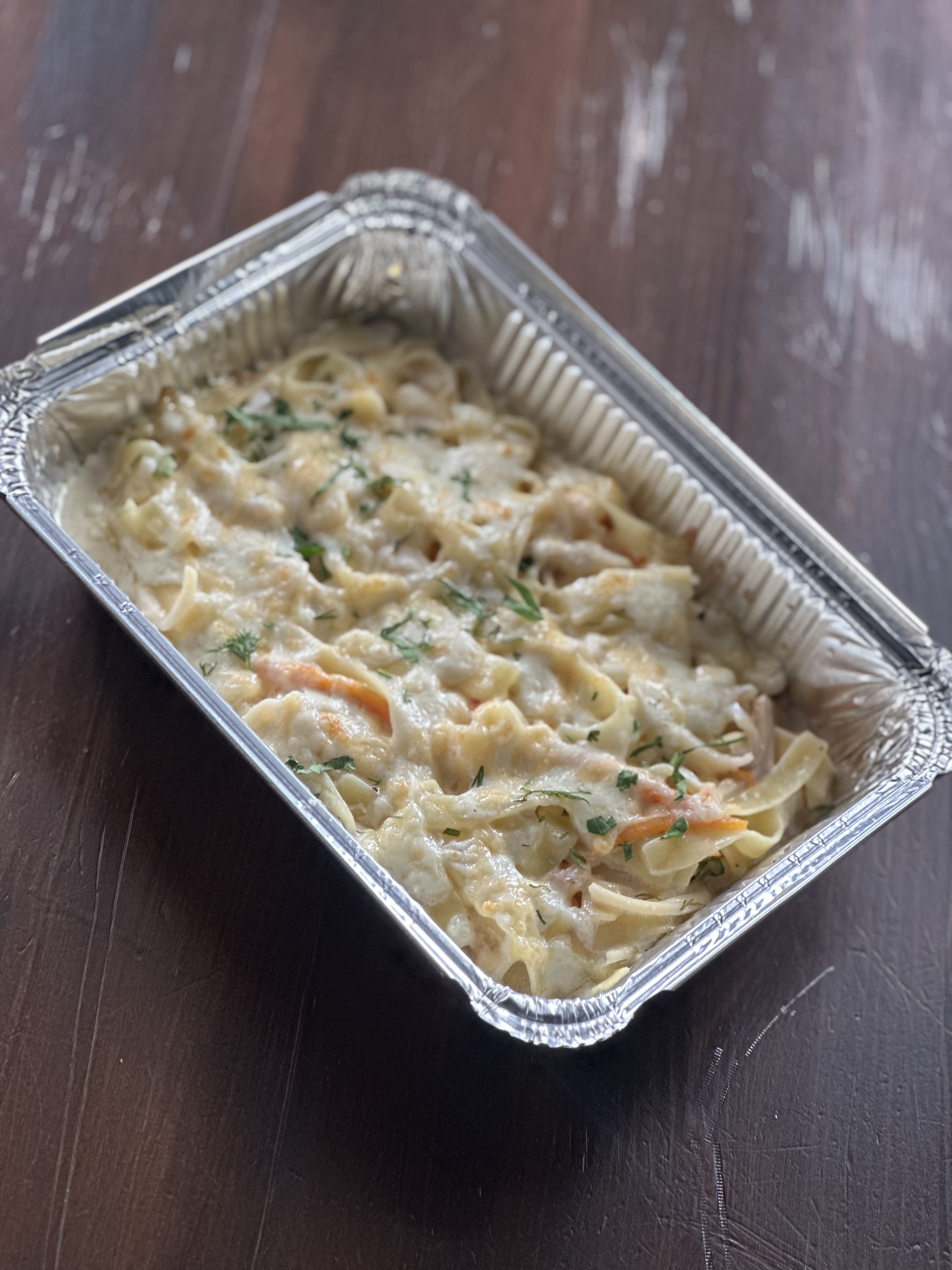 Паста "Фетучини с морепродуктами"