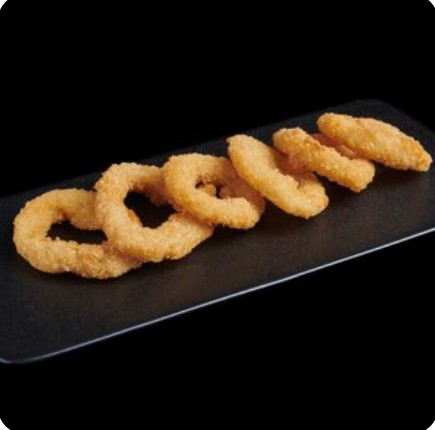 Кальмар кольцами