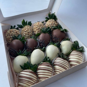 Наборы клубники в шоколаде (№ 10, Набор из 8 штук)