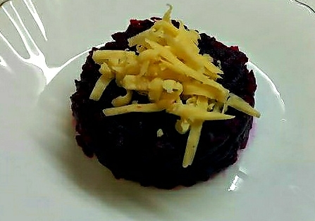 Свёкла под сыром