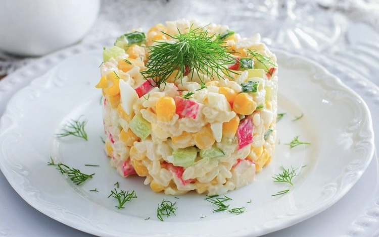 Крабовый салат