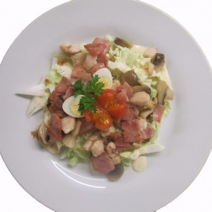Тёплый салат Король Артур