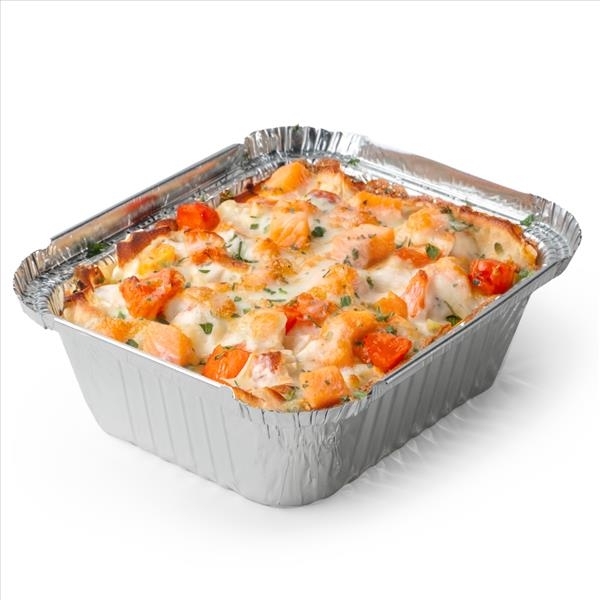 Паста с лососем в сливочном соусе