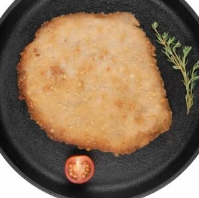 Шницель из свинины на сковороде