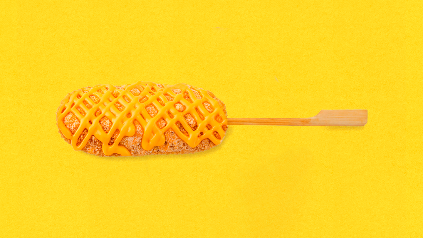 Чиз корн-дог 4 сыра