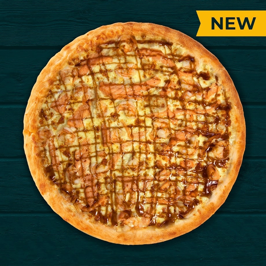 Пицца Лосось Терияки 30 см