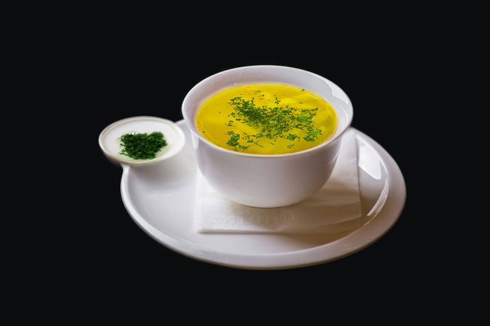 Домашняя лапша с курицей