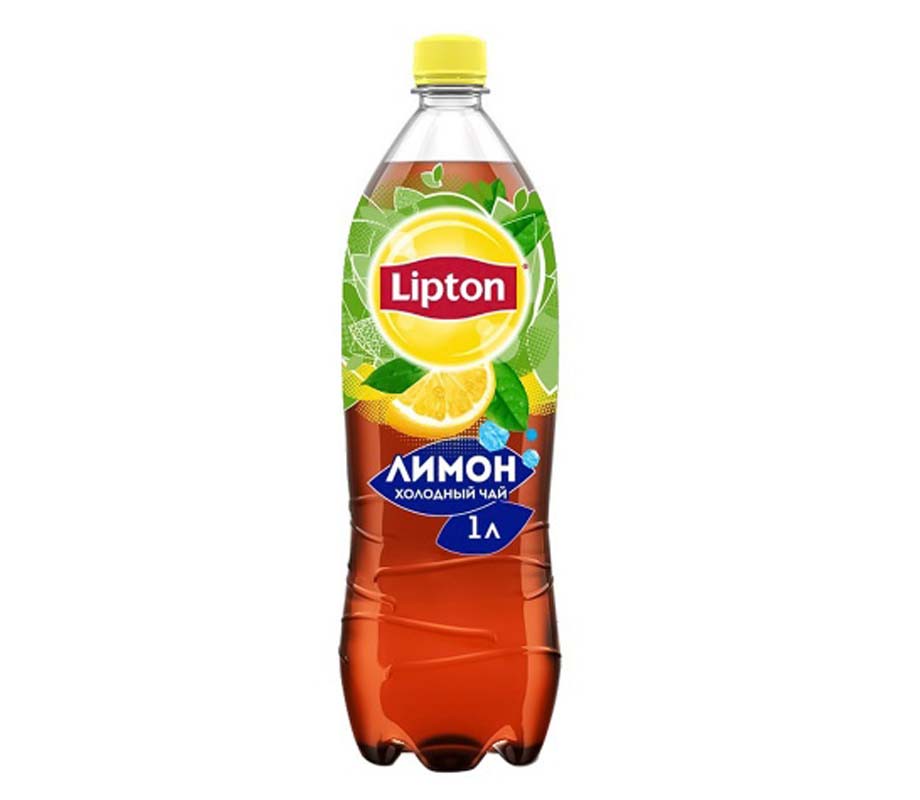 Чай Lipton Чёрный (лимон) 1л