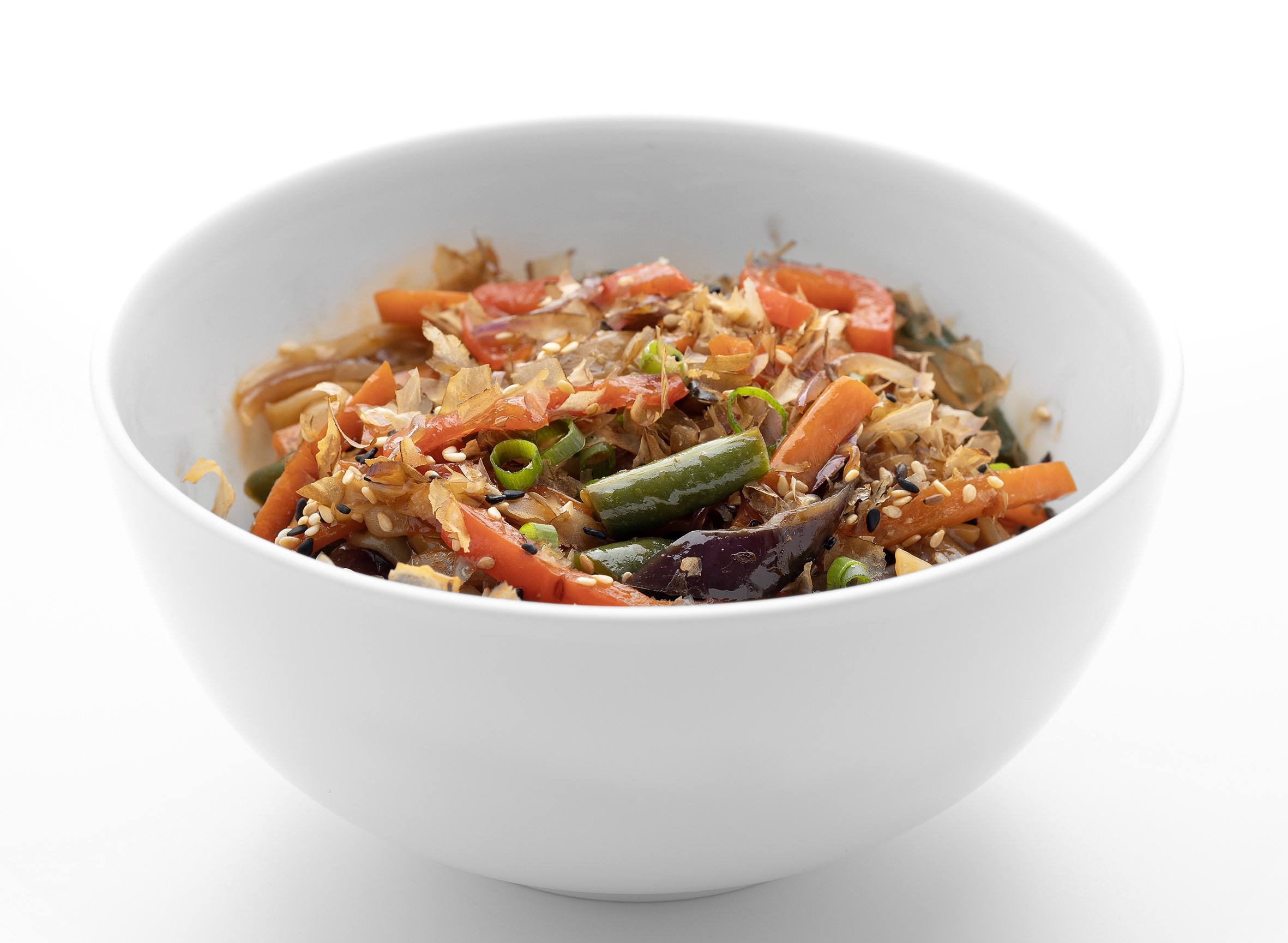 Удон с овощами