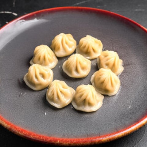 Пельмени с лисичками и уткой