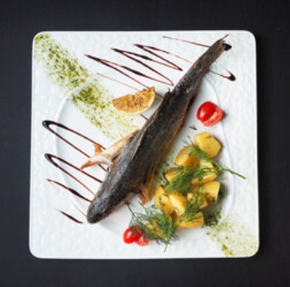 Сибас на гриле