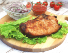 Шашлык из свиной корейки