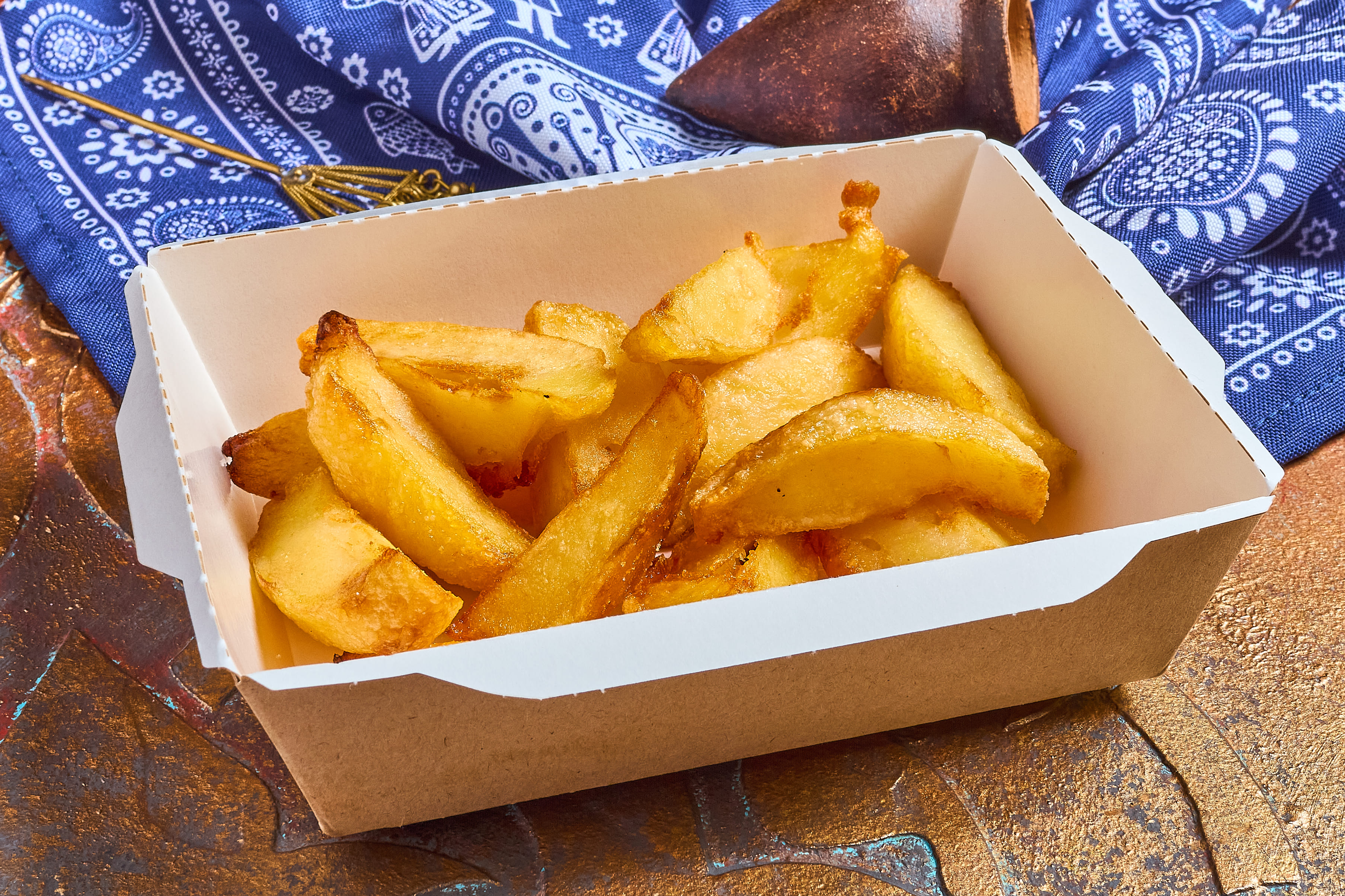 Картофель Дольки