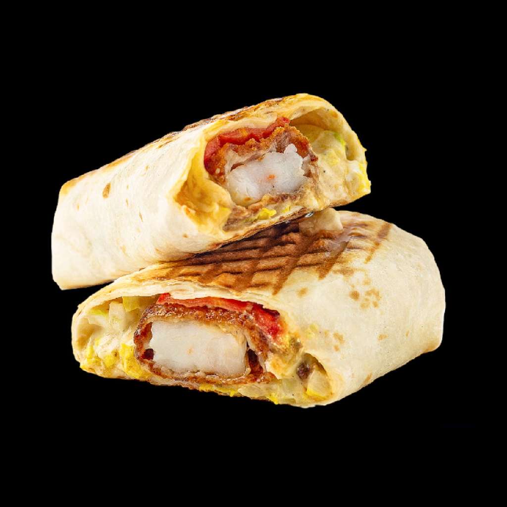 Шаурма тайская с креветками