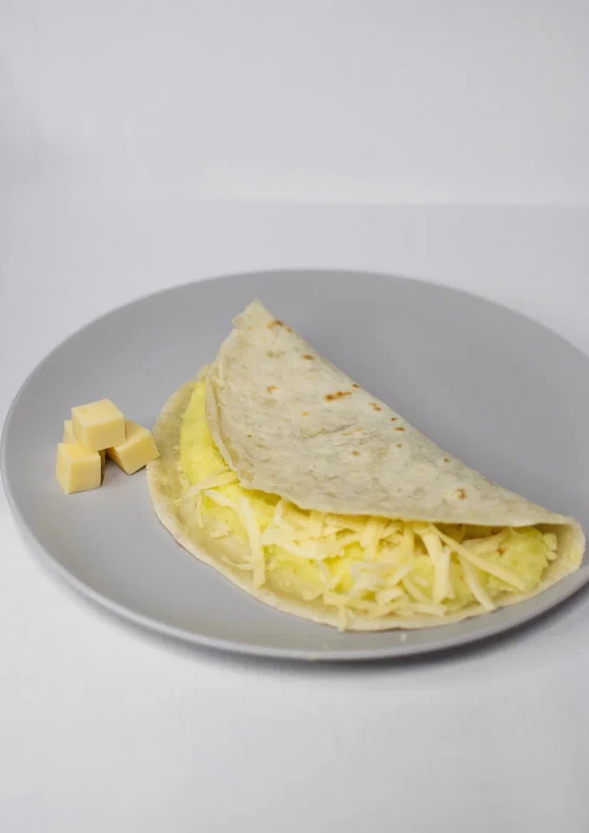 Кыстыбый с картофелем и сыром