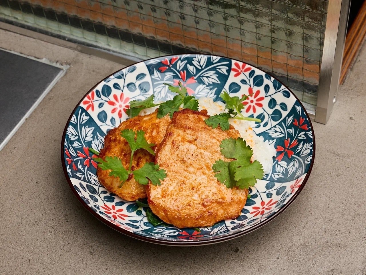 Грудка с кокосовым рисом
