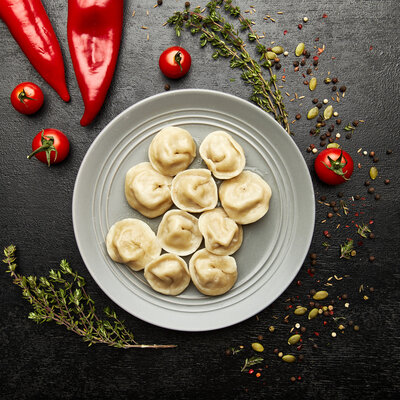 Пельмени самолепные с курочкой