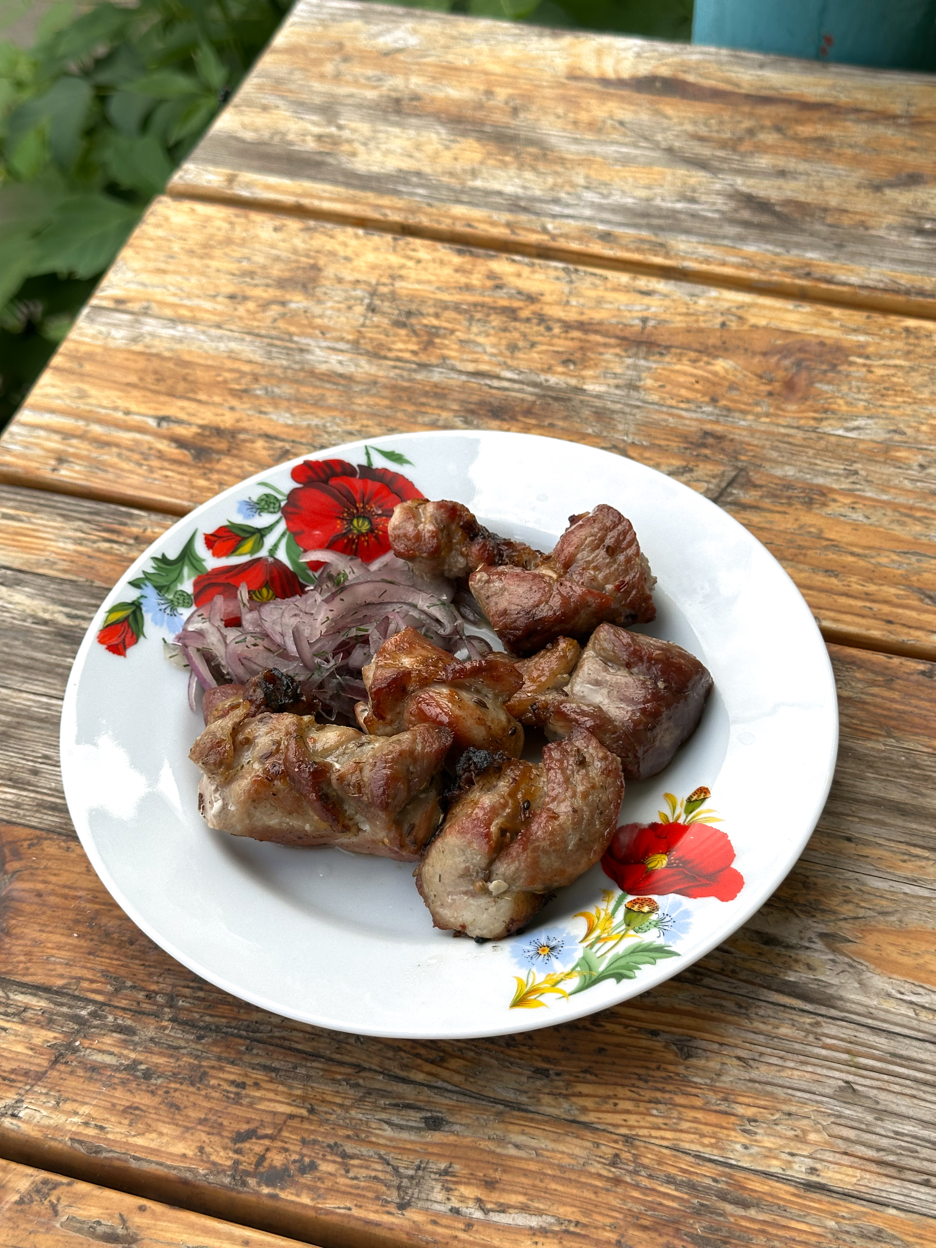 Шашлык из свиной вырезки