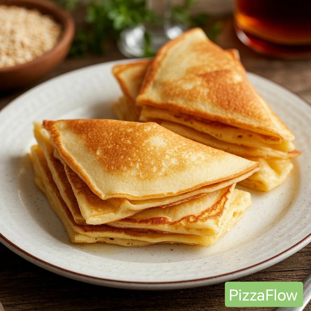 Блинчики с ветчиной и сыром