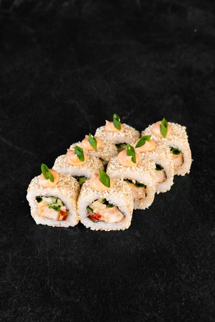 Ролл Тори-маки с кунжутом