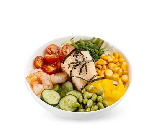 Поке с креветкой