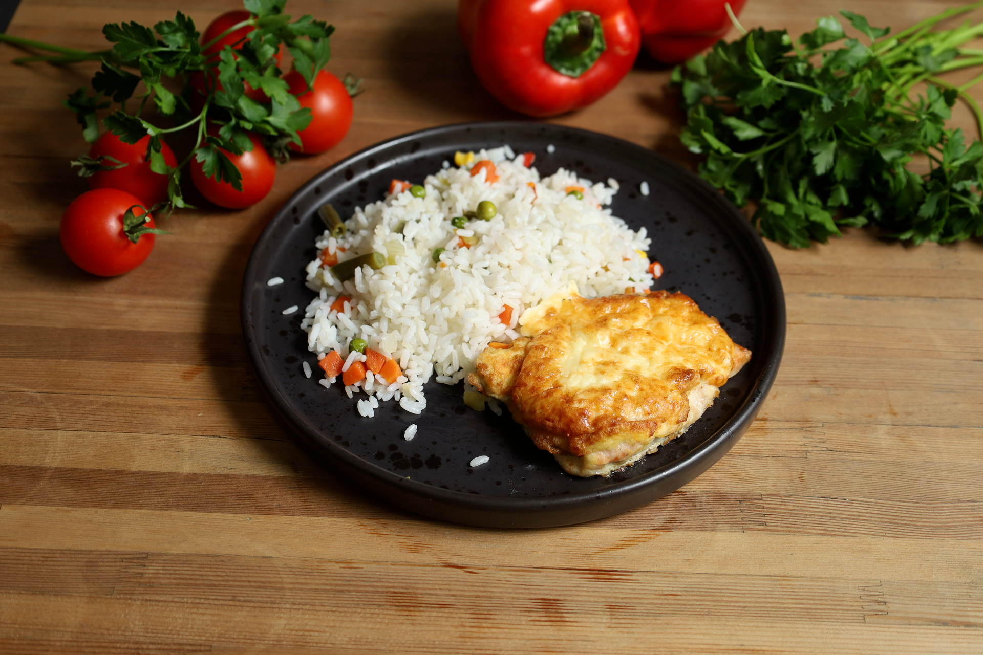 Горбуша запеченная под сыром