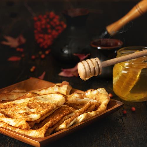 Блинчик домашний с маслом