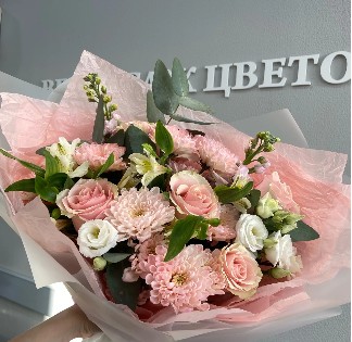 Букет "Розовый Фламинго"