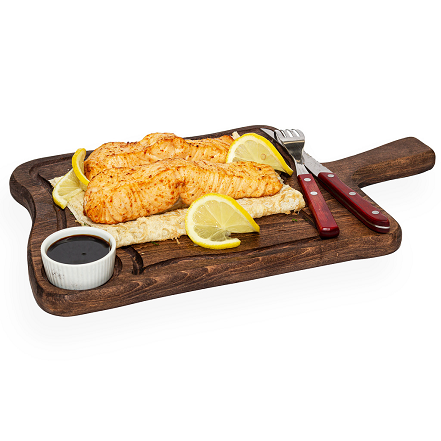 Форель морская на углях