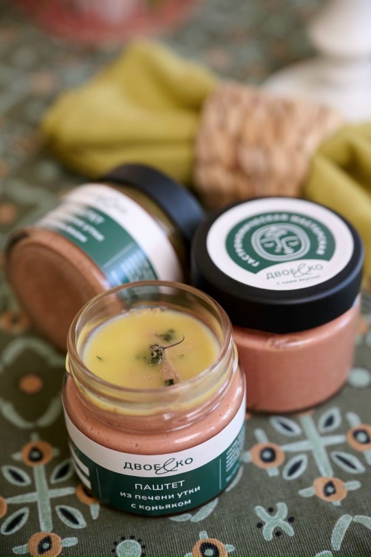 Паштет из утиной печени с коньяком 100гр