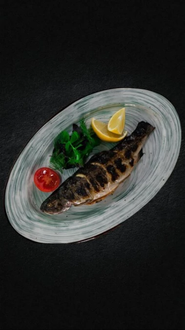 Форель на мангале 1 кг