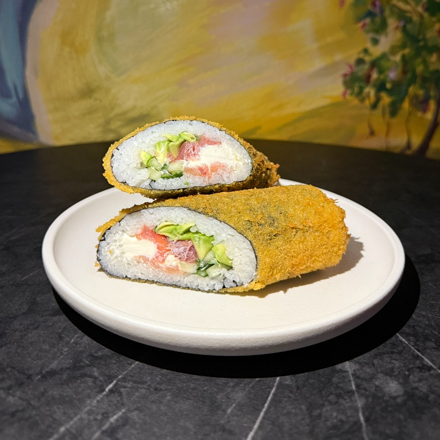 Сэндвич-ролл "с Лососем и Тунцом"