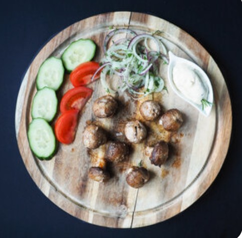 Шашлык грибной