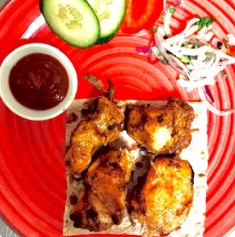 Шашлык из куриного филе