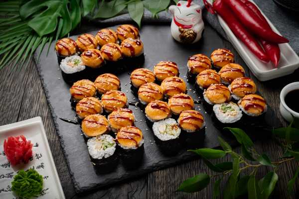 Сет запеченный