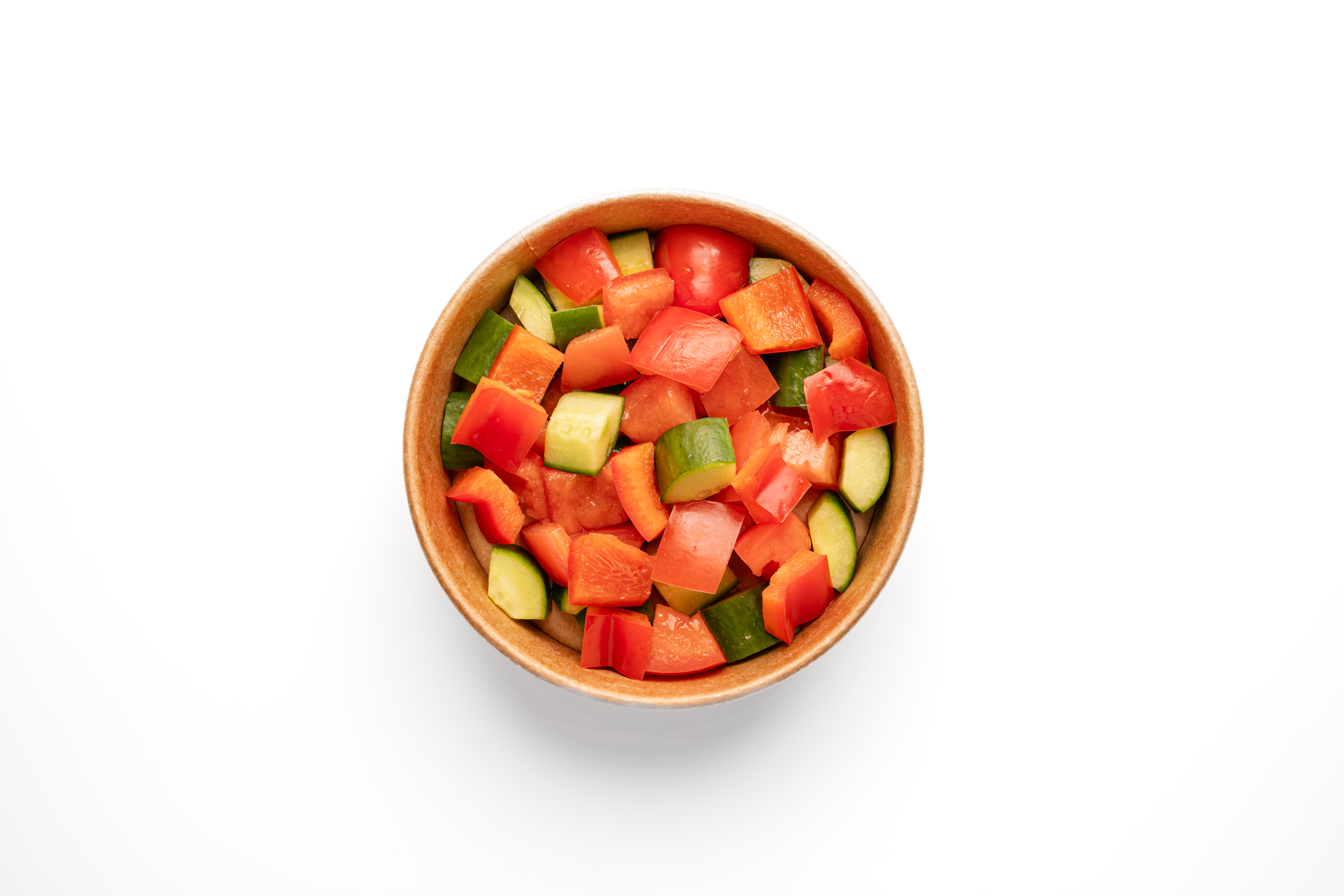 Свежий овощной салат