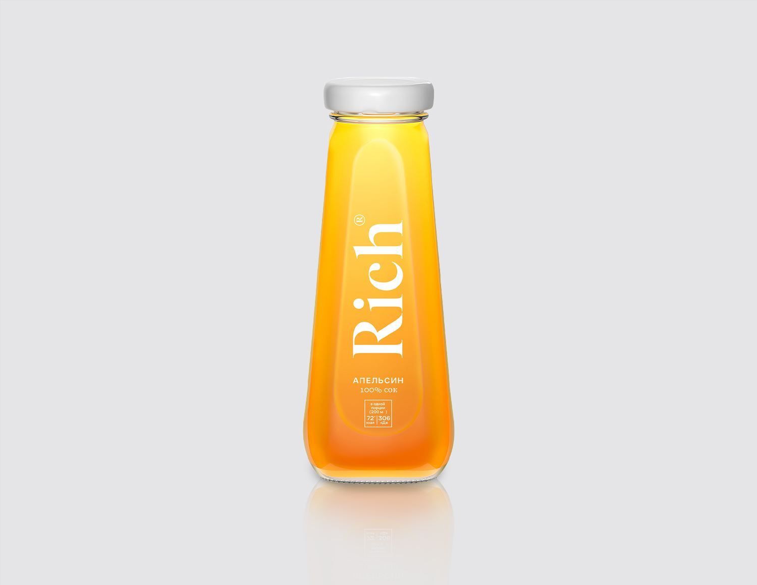 Сок Rich 0,2л яблоко