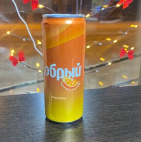 Напиток Добрый апельсин железо