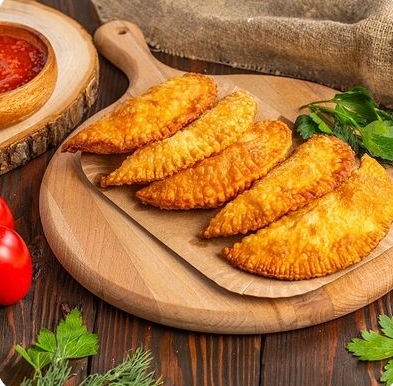 Мини-чебуреки с мраморной говядиной