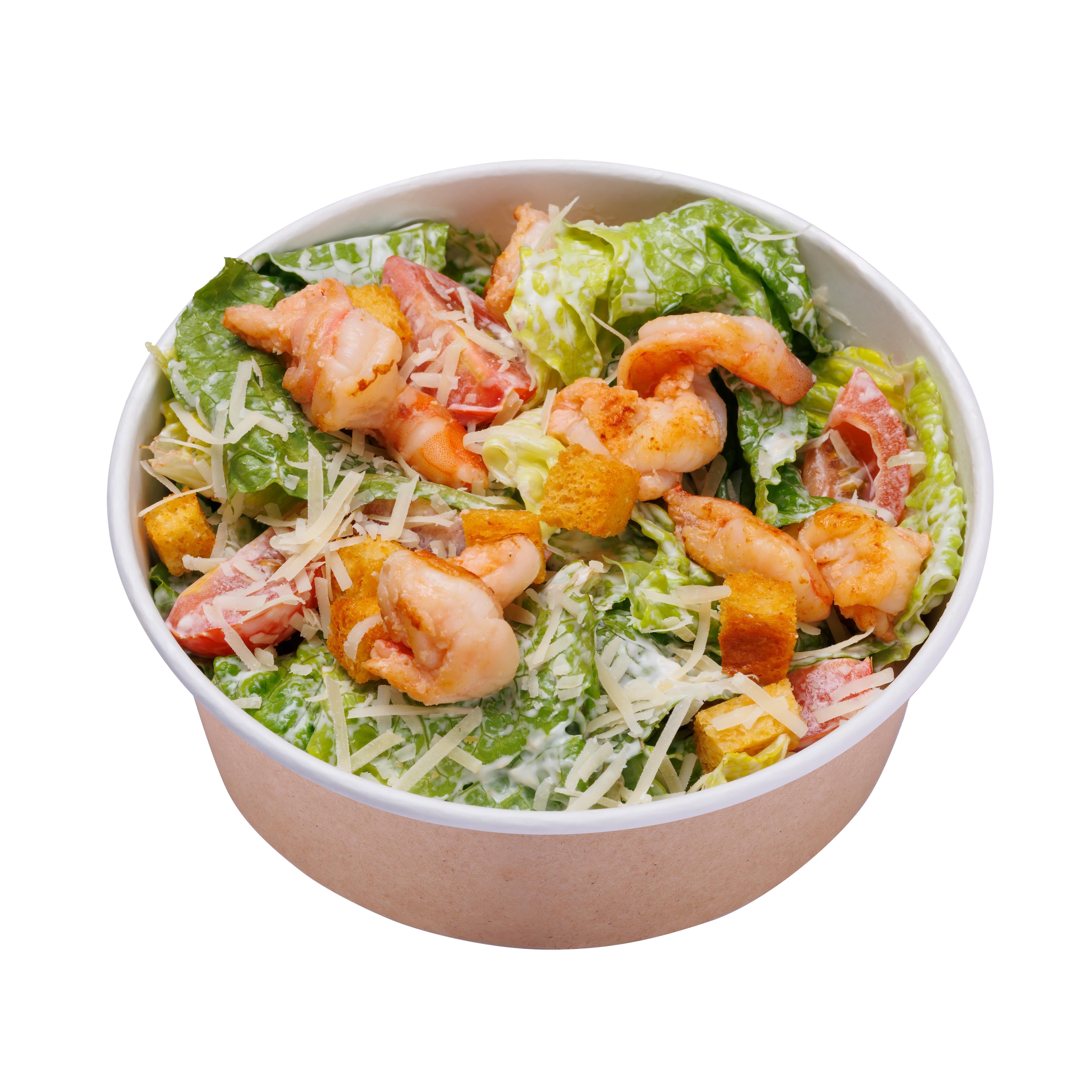 Цезарь с креветками